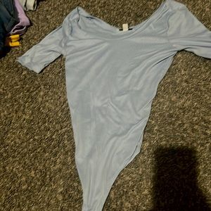 Baby blue bodysuit